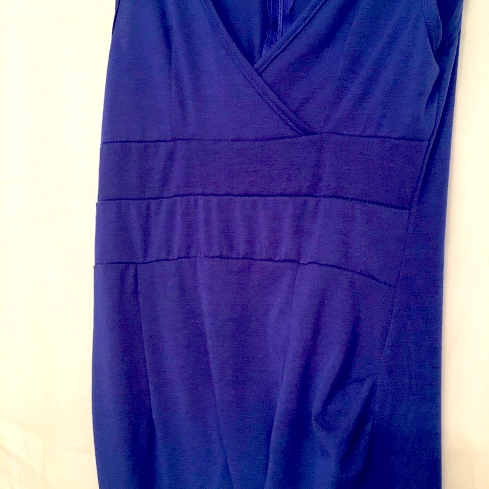 Bodycon Dress in Navy Blue. Size Small.  Sexy fans form fitting.  NWOT - Picture 3 of 8